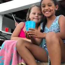 Elly and Olivia, her friend